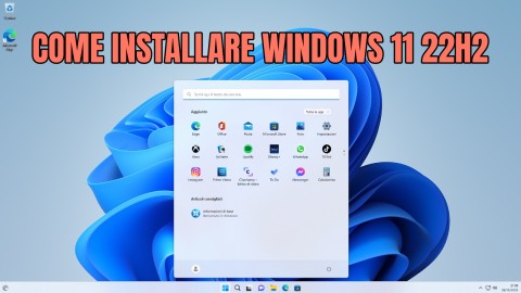 Come installare Windows 11 22H2 da zero