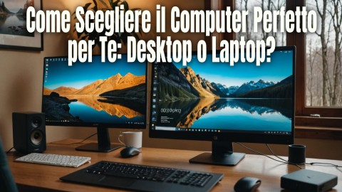 Come Scegliere il Computer Perfetto per Te: Desktop o Laptop?