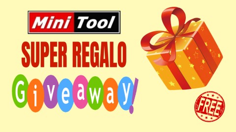 Giveaway MiniTool! Ottieni software per PC gratis: Scopri come 