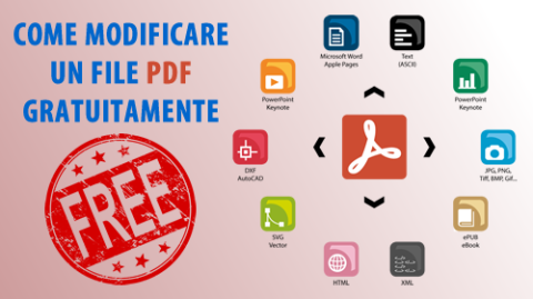 Come modificare o convertire un file PDF gratuitamente