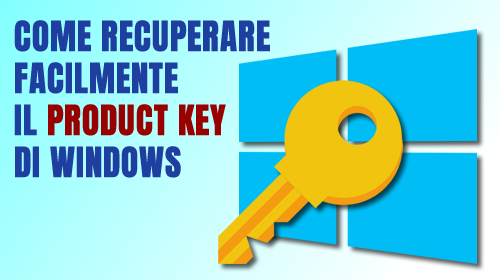 recuperare product key windows 11